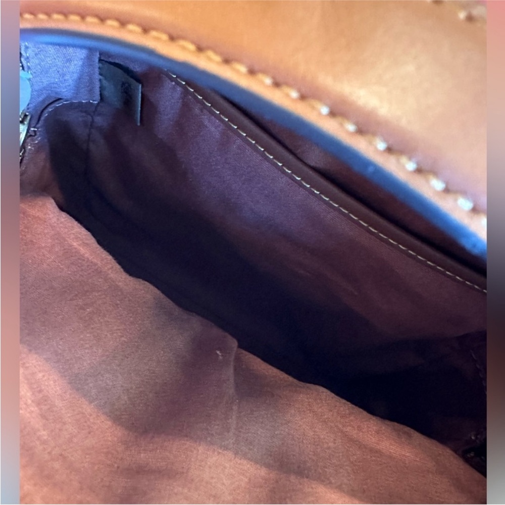 Coach Charter Backpack 18 In Rainbow Signature Canvas - Picture 13 of 16